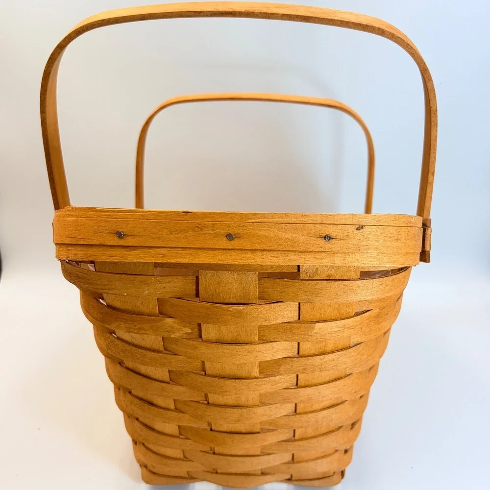 Longaberger handwoven basket